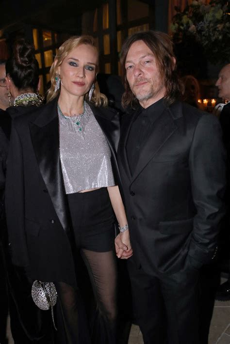 Photo : Diane Kruger et son fiancé Norman Reedus - Dîner Gucci à l ...