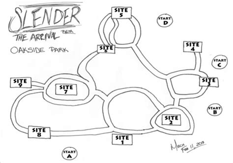 Slenderman Game Map