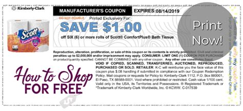 toilet paper coupons | How to Shop For Free with Kathy Spencer