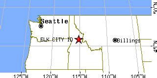 Elk City, Idaho (ID) ~ population data, races, housing & economy