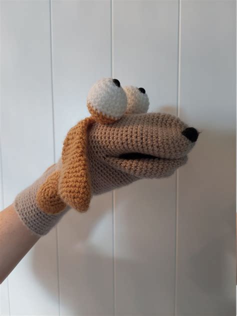 Dog Sock Puppet Crochet Pattern PATTERN ONLY - Etsy