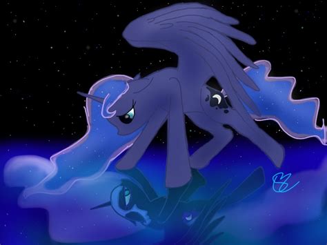 Luna and Nightmare Moon mlp by Bright-Wing on DeviantArt