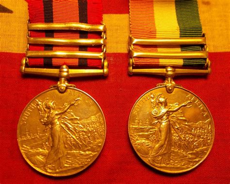 Boer war pair of medals