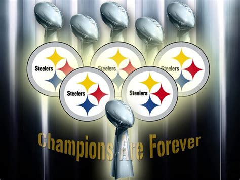 Pittsburgh Steelers 6 Time Super Bowl Champs - Olympic design | Deportes