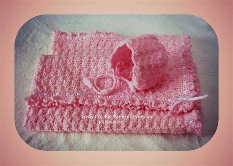 Free Crochet Baby Blanket Pattern in Shell Stitch - Free Crochet ...