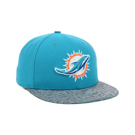 New era Miami Dolphins Nfl Draft 59fifty Cap in Blue for Men (Aqua/Gray ...