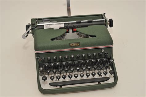 1955 Halda P Typewriter #49 342 TWDB