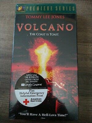 VOLCANO (VHS, 1997)ANNE HECHE, TOMMY LEE JONES Premiere series. NiB. Sealed $9.38 - PicClick CA