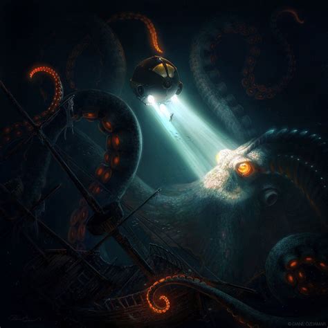 Pin by Owen Connolly on Assorted Coolness | Kraken art, Fantasy art, Kraken