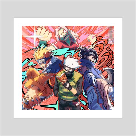 KAKASHI'S TEST, an art print by Taku Waku - INPRNT