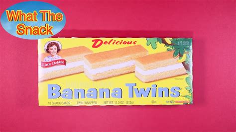 Little Debbie Banana Twins Cakes - YouTube