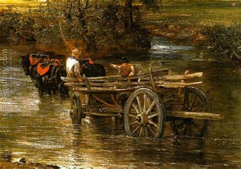 The Hay Wain (detail) Painting by John Constable Reproduction | 1st Art Gallery | John constable ...