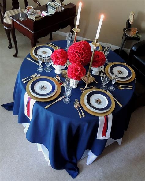 Memorial Day Table Themes - LinenTablecloth | Military party, Military retirement parties ...