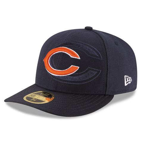 New Era Chicago Bears Navy 2016 Sideline Official Low Profile 59FIFTY ...