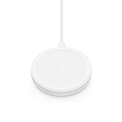 BELKIN BOOSTUP 10W W/L CHARGING PAD, APPLE FAST CHARGE, WHITE With PSU – Banana.lk