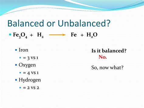 PPT - Balancing Chemical Equations PowerPoint Presentation, free ...