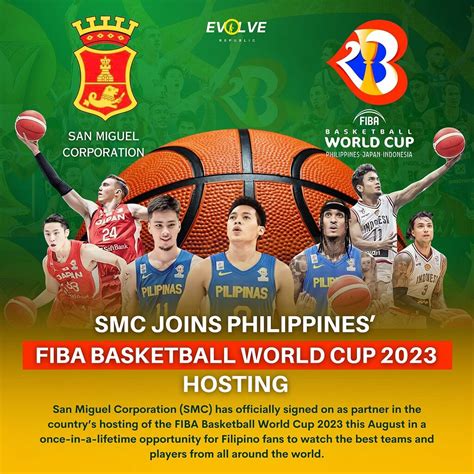 SMC Joins Philippines In Hosting FIBA 2023 Basketball World Cup ...