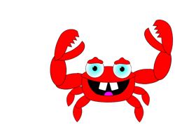 Crab Happy Doodle Cartoon GIF | GIFDB.com