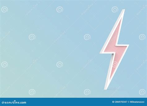 Lightning bolt symbol stock illustration. Illustration of cartoon ...