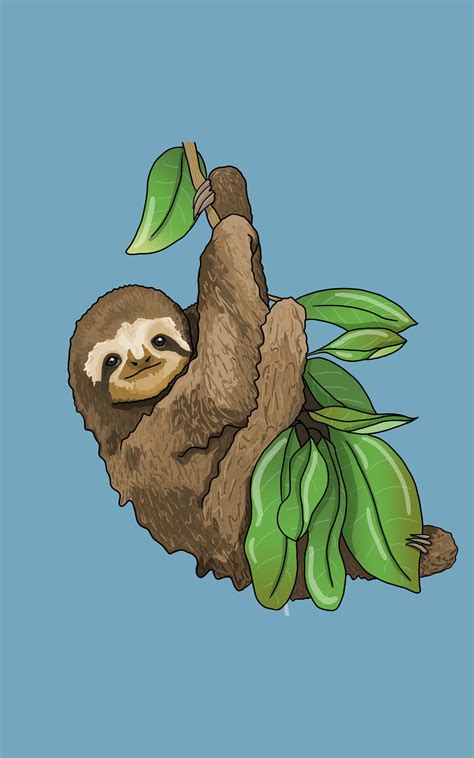 Sticker Print Sloth | Etsy | Print stickers, Animal conservation, Animal stickers