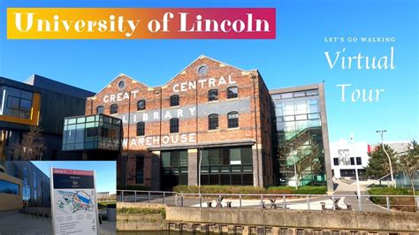 University of Lincoln - Student Campus, Accommodation, Brayford Pool - Virtual Walking Tour ...