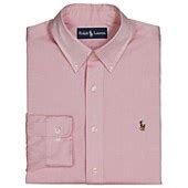 Polo Ralph Lauren Dress Shirt, Dusty Rose Pinpoint Shirt & Reviews - Dress Shirts - Men - Macy's ...