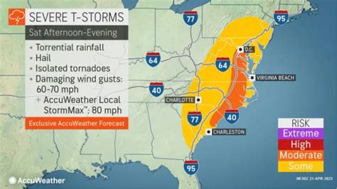 N.J. weather: Strong thunderstorms with drenching rain could hit parts of state Saturday - nj.com