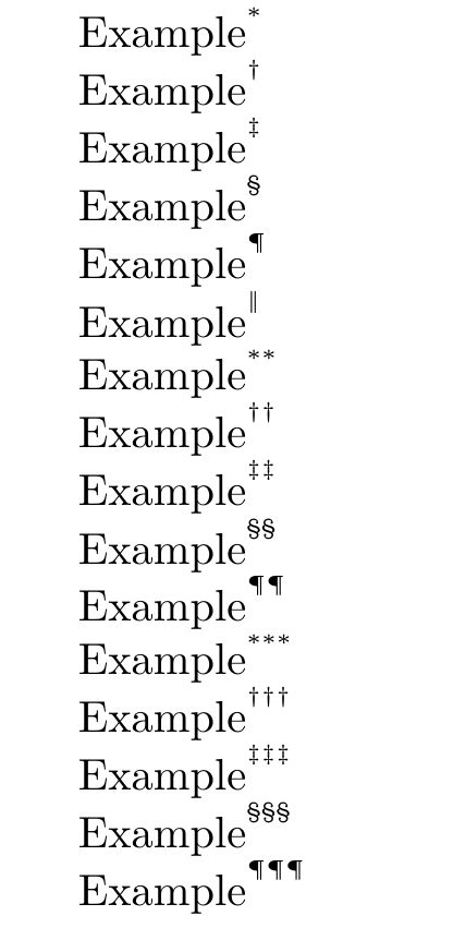 \footnote section symbol is blank : r/LaTeX