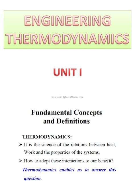 Enginnering Thermodynamics 1 | PDF | Engineering | Truth