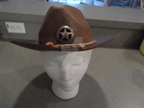 Walking Dead Rick Grimes Inspired Sheriff Hat by badfangirlz on DeviantArt