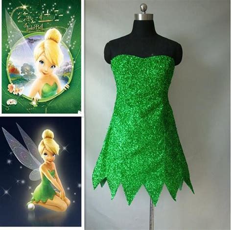 Custom Tinkerbell Costume, Tinkerbell Cosplay Costume, Tinker Bell Costume for Adults | Fantasia ...