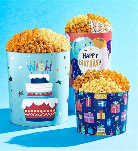 Birthday Popcorn Gifts | Birthday Snack Boxes | The Popcorn Factory