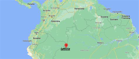 ¿Dónde está Leticia Colombia? Dónde queda Leticia - ¿Dónde está la ciudad?