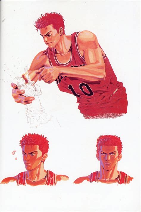 slamdunk-artbook (10) | Slam dunk manga, Slam dunk, Dunk