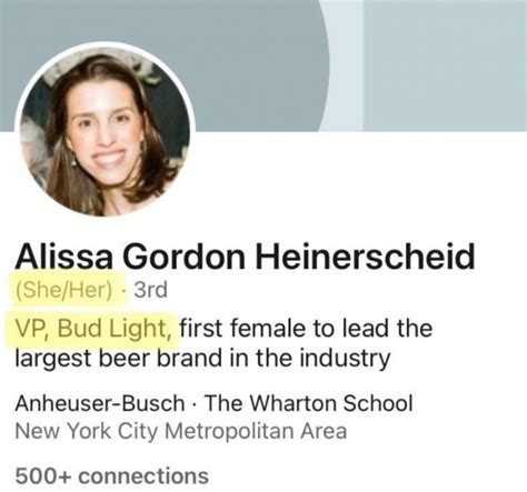 Alissa Heinerscheid: Leaked Photos Show Bud Light Executive Who Wants to Update Company's ...