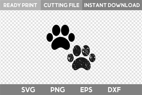 Clip Art Sale Dog Love Heart Paw Svg Vector Cut File - vrogue.co