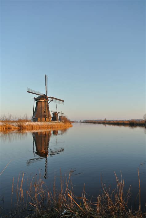 Kinderdijk - Holland - The Netherlands - Unesco - Windmills - Winter | Reizen