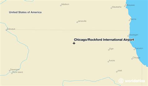 Chicago/Rockford International Airport (RFD) - WorldAtlas