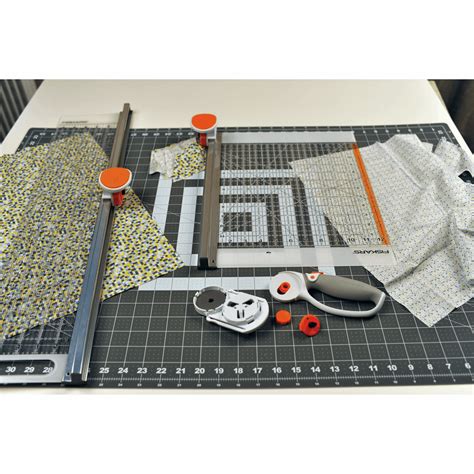 Fiskars Rotary Cutter & Ruler Combo 12" x 12" | Quilting Tools – My Sewing Box