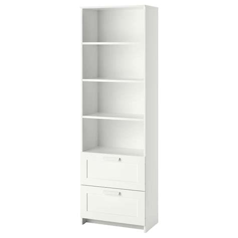 BRIMNES bookcase, white, 60x190 cm (235/8x743/4") - IKEA CA