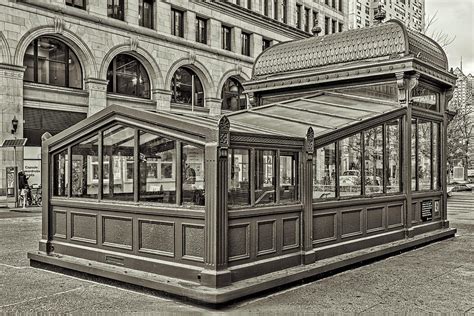 Astor Place Subway Station BW Photograph by Susan Candelario - Fine Art America