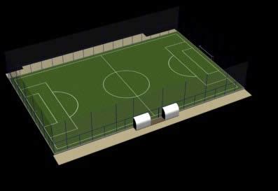 Cancha De Futbol 7 3D 3DS Model for 3D Studio Max • Designs CAD