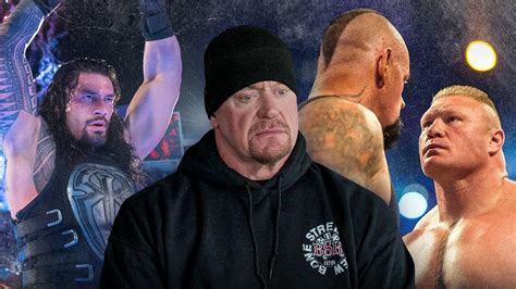 The Undertaker predicts Roman Reigns vs. Brock Lesnar at WrestleMania