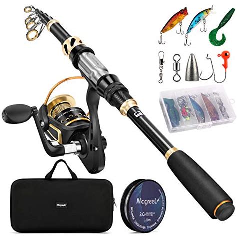 5 Best Telescopic (Collapsible) Fishing Rod and Reel Combo of 2022 [Top ...