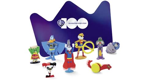 Burger King Warner Bros. 100th Anniversary Kids Meal Toys - Superman ...