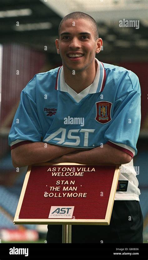 Soccer - Stan Collymore Aston Villa Stock Photo - Alamy