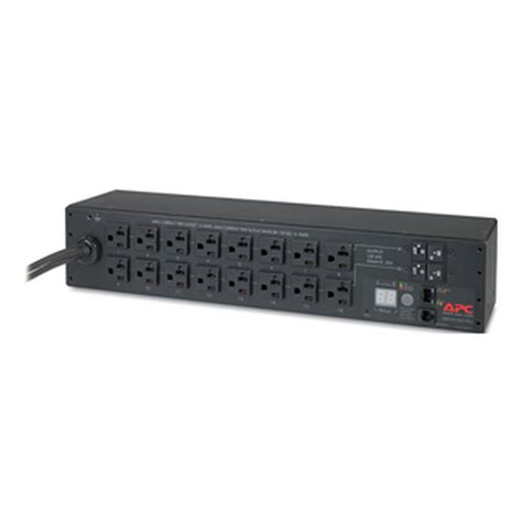 Rack PDU, Metered, 2U, 30A, 120V, (16) 5-20 - AP7802 | APC USA