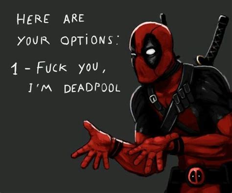 Deadpool Funny Quotes Wallpaper - Funny PNG