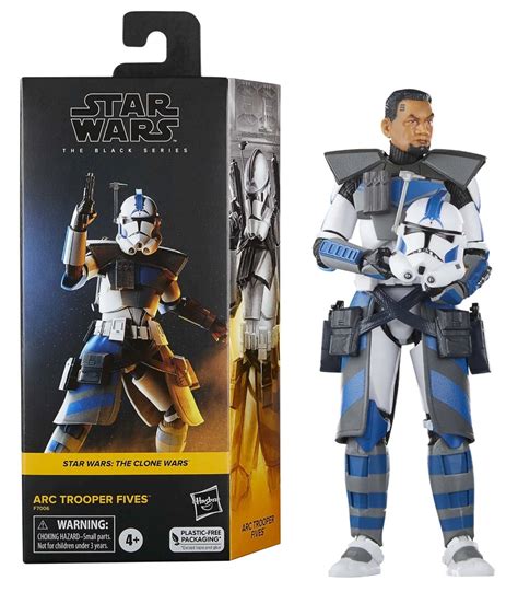 The Clone Wars - Arc Trooper Fives - Figurka Black Series 15Cm - Hasbro | Sklep EMPIK.COM