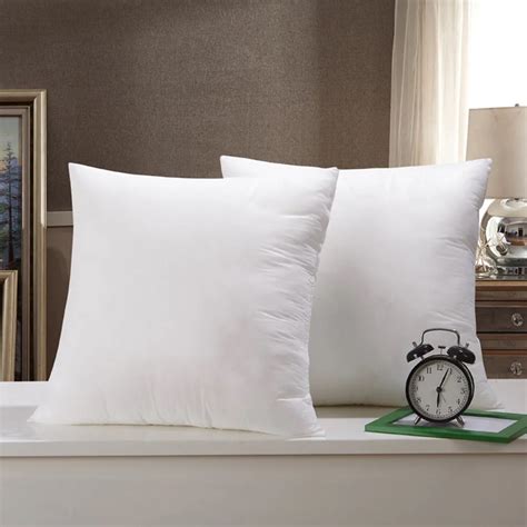 Standard Pillow Cushion Core Pillow interior Home Decor White Sleeping ...